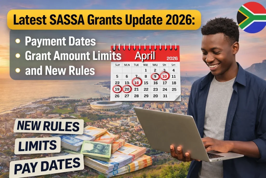 Latest SASSA Grants Update 2026: Payment Dates, Grant Amount Limits and New Rules 2 SASSA Grants Update