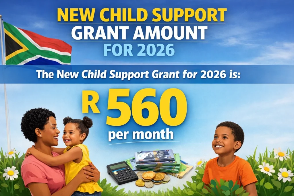 Child Support Grant Update 2026: New Payment Amount, Eligibility Changes and What Families in South Africa Should Expect 2 New Child Support Grant 2026