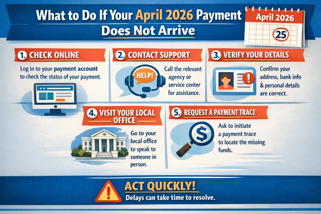 SASSA Payment Dates April 2026: Full Grant Schedule, Updated Amounts and Important Collection Tips 3 April 2026 Payment Does Not Arrive Banner