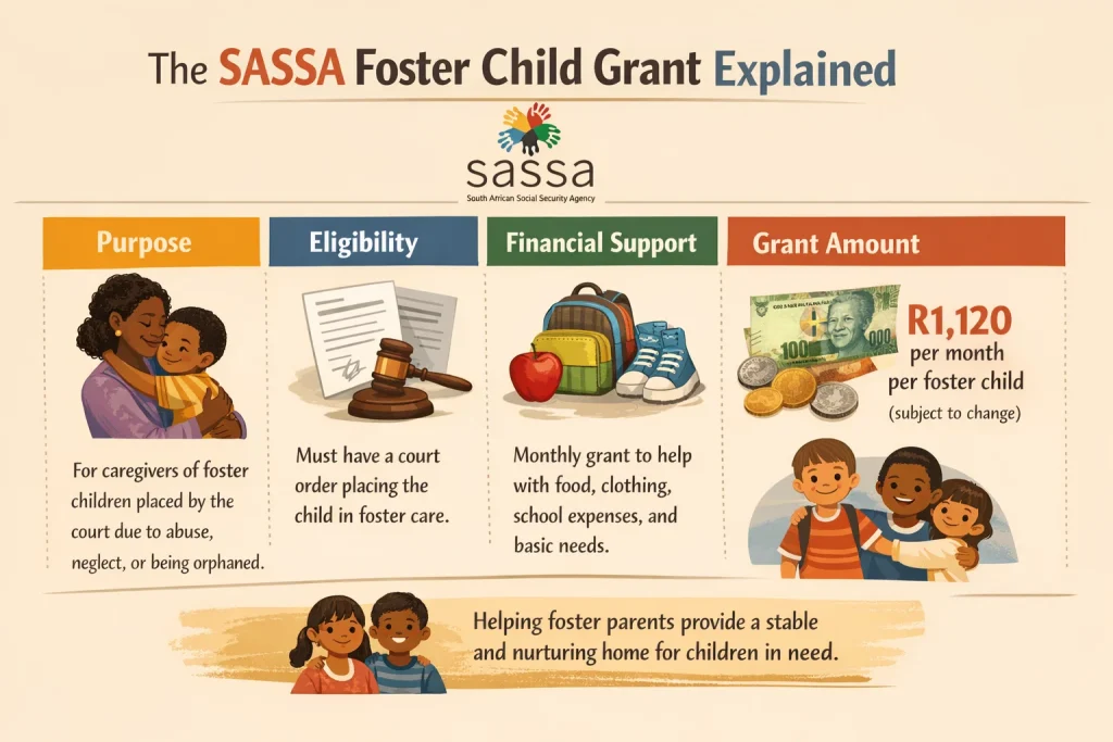 SASSA Foster Child Grant: The Complete Guide Nobody Bothered to Write Honestly 1 SASSA Foster Child Grant