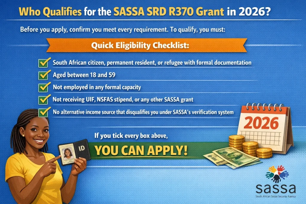 How to Apply for the SASSA SRD R370 Grant (SC19 Application) in 2026: Step-by-Step Guide for Faster Approval 2 SASSA SRD R370 Grant in 2026