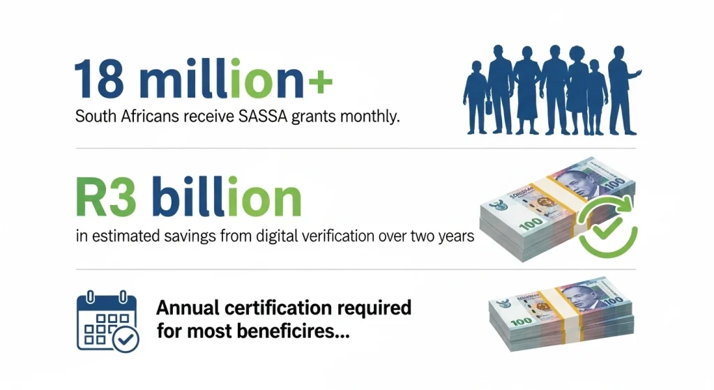 SASSA Beneficiaries Urged to Use the e-Life Certification Portal — What You Must Do Right Now 2 SASSA e-Life Certification Portal