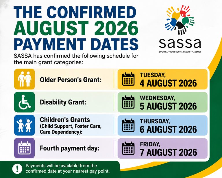 SASSA Confirms August Grant Payments and a New Fourth Day 2 ChatGPT Image Jul 13 2026 12 55 17 AM